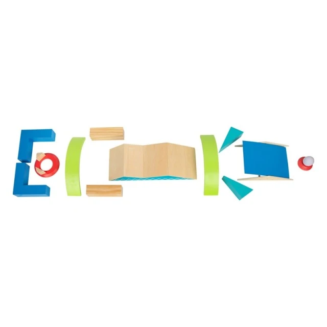 Σετ μίνι γκολφ Small Foot, ξύλινο, 16 τεμαχίων