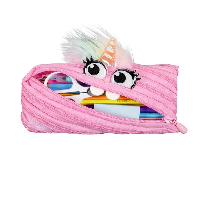 Κασετίνα Zipit Magical Unicorn, μεσαία, ροζ
