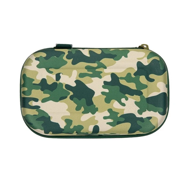 Κασετίνα κουτί Zipit Zip & Pop - Green Camo, μεσαία