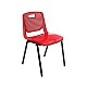 RFG μαθητική καρέκλα Stilo 380 x 350 x 430 mm κόκκινη Ε΄-Η΄ τάξη