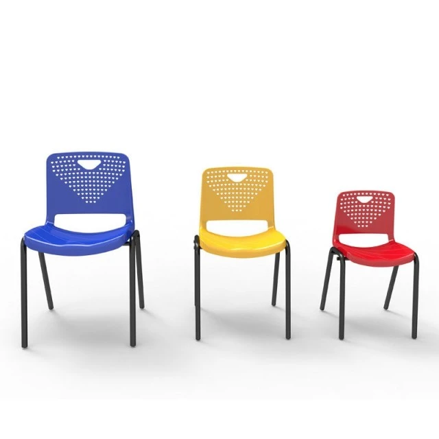 RFG μαθητική καρέκλα Stilo 380 x 350 x 430 mm κίτρινη Ε΄-Η΄ τάξη