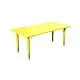 RFG μαθητικό τραπέζι Fresh ρυθμιζόμενο 1200 x 600 x 370-620 mm κίτρινο