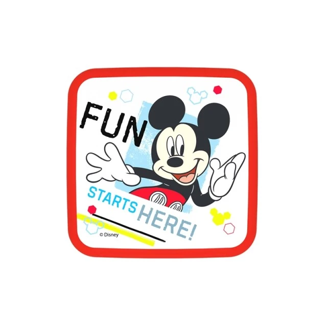 Disney σετ μπουκάλι 500 ml και κουτί για κολατσιό Mickey Mouse