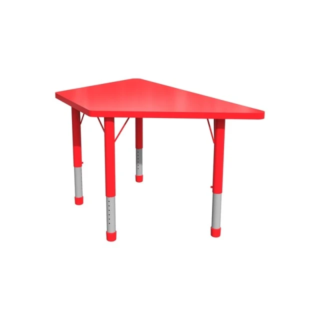 RFG μαθητικό τραπέζι Trapez ρυθμιζόμενο 1200 x 600 x 370-620 mm κόκκινο