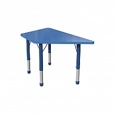 RFG μαθητικό τραπέζι Trapez ρυθμιζόμενο 1200 x 600 x 370-620 mm μπλε
