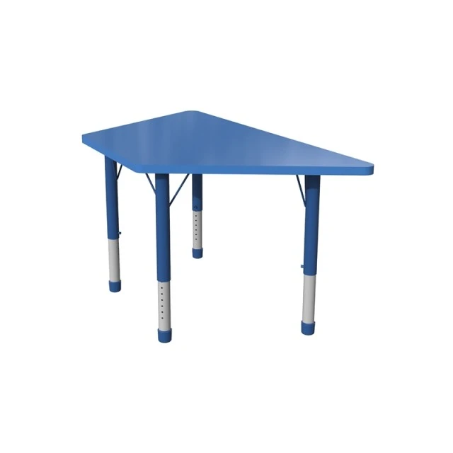 RFG μαθητικό τραπέζι Trapez ρυθμιζόμενο 1200 x 600 x 370-620 mm μπλε