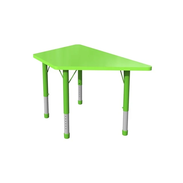 RFG μαθητικό τραπέζι Trapez ρυθμιζόμενο 1200 x 600 x 370-620 mm πράσινο