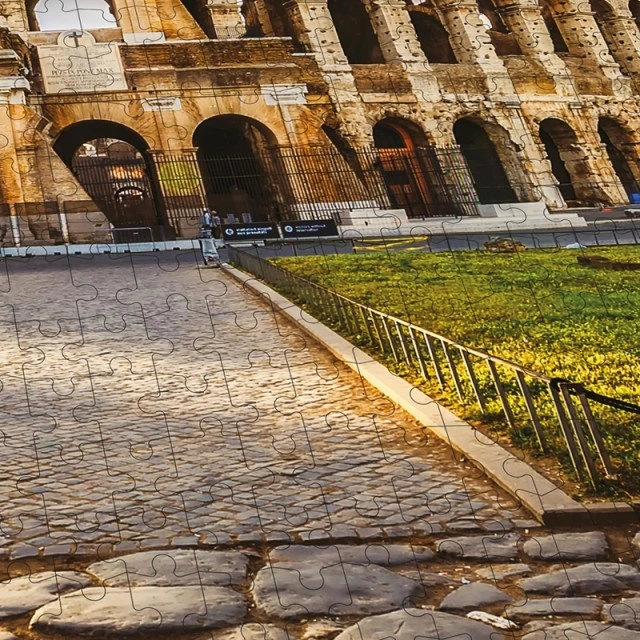 Grafix παζλ Κολοσσαίο στη Ρώμη, 50 x 70 εκ., 1000 κομμάτια