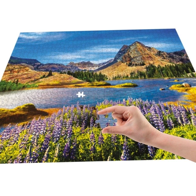 Grafix παζλ Θέα στη λίμνη, 50 x 70 εκ., 1000 κομμάτια