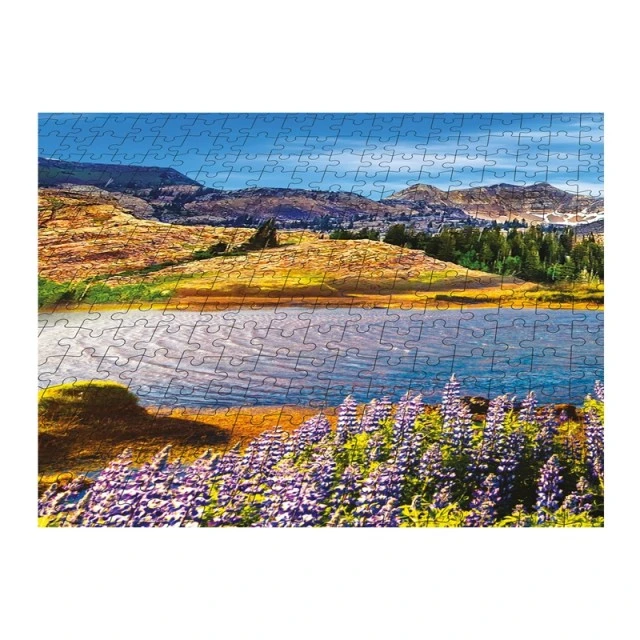 Grafix παζλ Θέα στη λίμνη, 50 x 70 εκ., 1000 κομμάτια