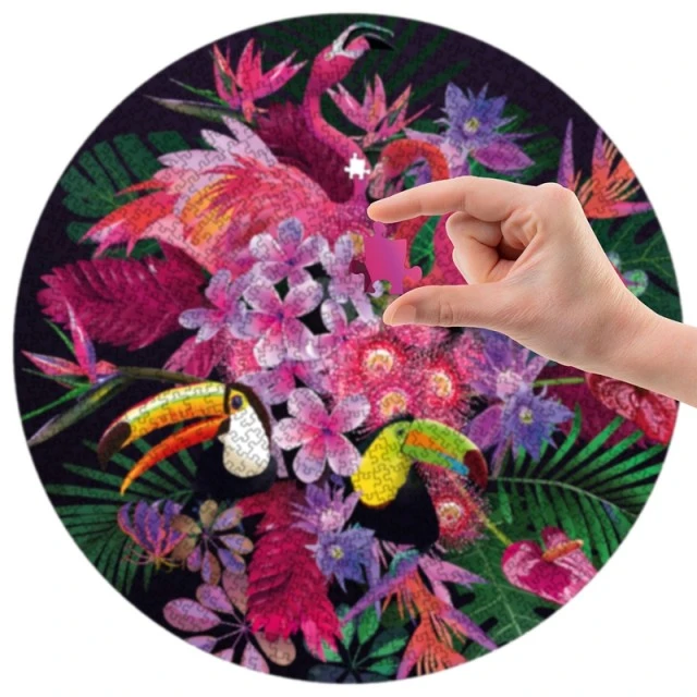 Grafix παζλ Tropical, στρογγυλό, 1000 κομμάτια
