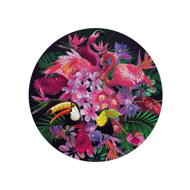 Grafix παζλ Tropical, στρογγυλό, 1000 κομμάτια