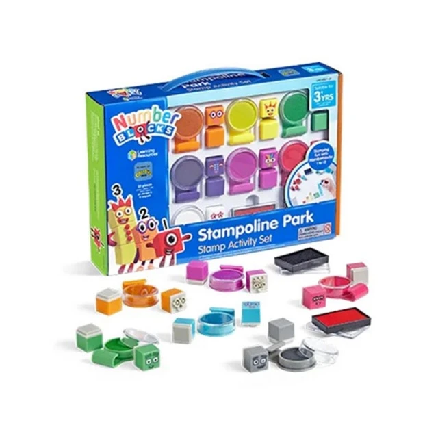 Εκπαιδευτικοί Πόροι Stampoline Park Stamp Set, 32 Pieces