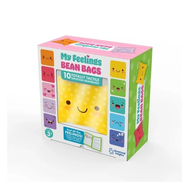 Πόροι μάθησης Sensory bags Emotions, 10 τεμάχια