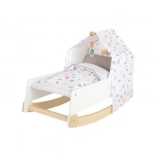 Small Foot ξύλινο λίκνο κούκλας, 54 x 28 x 28 cm