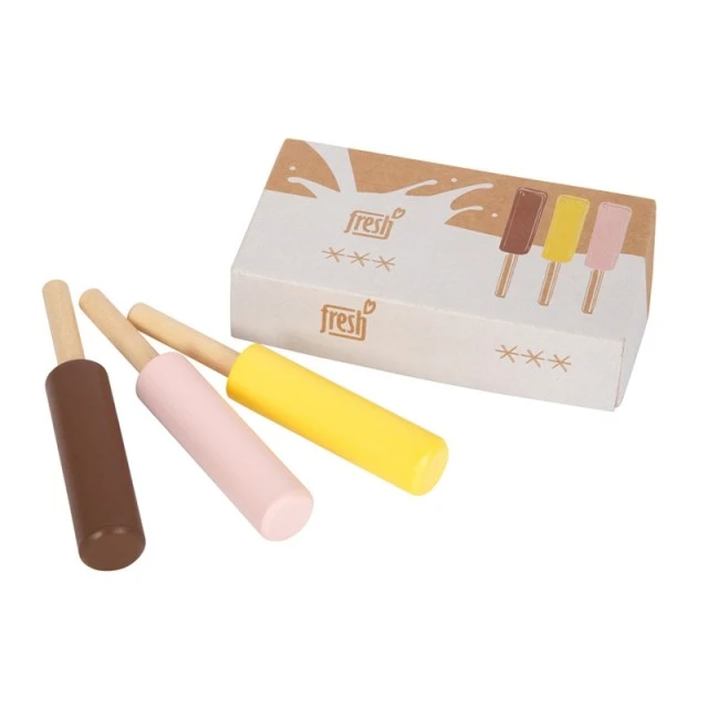 Small Foot ξύλινο παγωτό σε κουτί, 3 τεμάχια