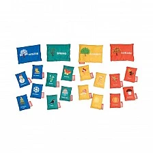 Nowa Szkola Σετ τσάντες με μπάλες, εκπαιδευτικό