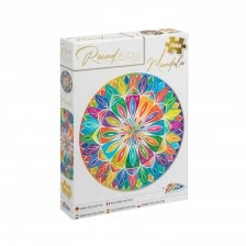 Grafix παζλ Μάνταλα, στρογγυλό, 1000 κομμάτια