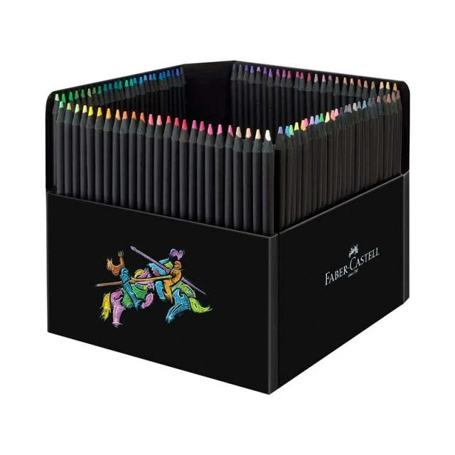 Μολύβια Faber-Castell Colored Black Edition, 100 χρωμάτων