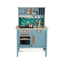 Small Foot ξύλινη κουζίνα παιχνιδιού Tasty, 57 x 28 x 87 cm