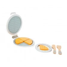 Σανίδα βάφλας ποδιών, παιδική, ξύλινη, 19 x 17 x 6 cm