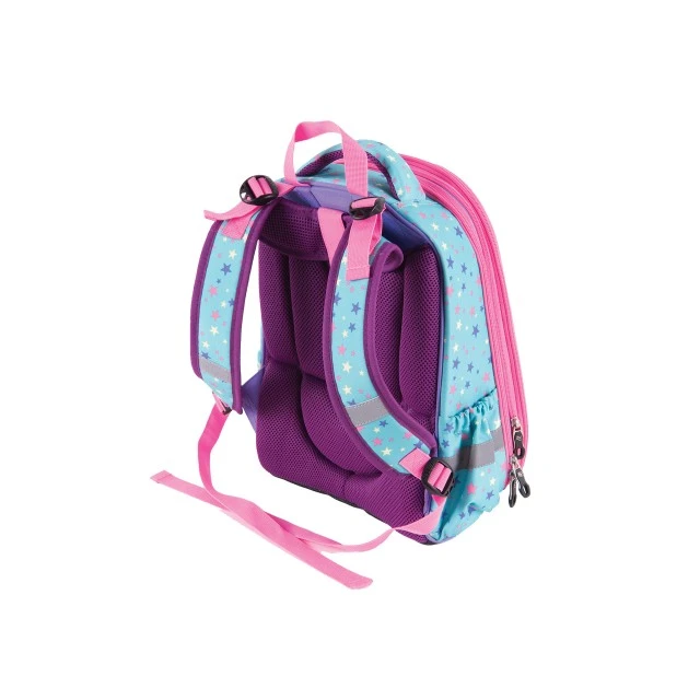 Pulse Backpack Anatomic Cube - Πιστέψτε στη μαγεία, μπλε-ροζ