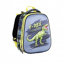 Pulse Backpack Anatomic Cube - T Rex, γκρι-κίτρινο