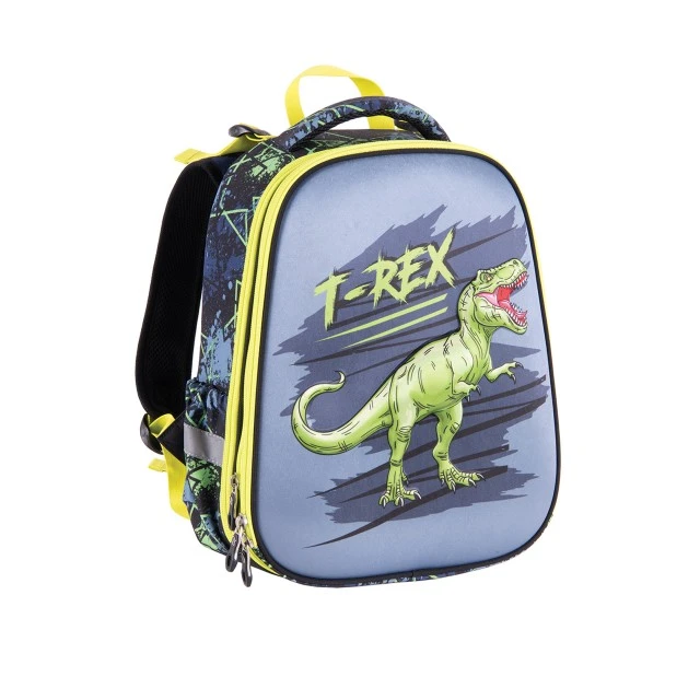 Pulse Backpack Anatomic Cube - T Rex, γκρι-κίτρινο