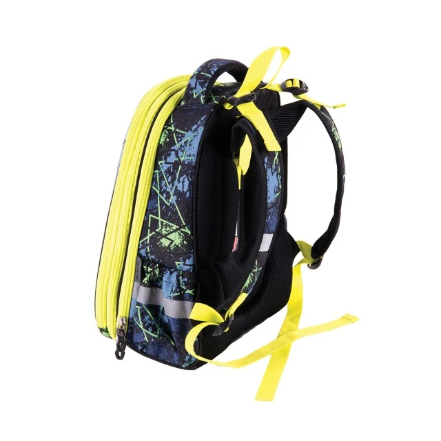 Pulse Backpack Anatomic Cube - T Rex, γκρι-κίτρινο