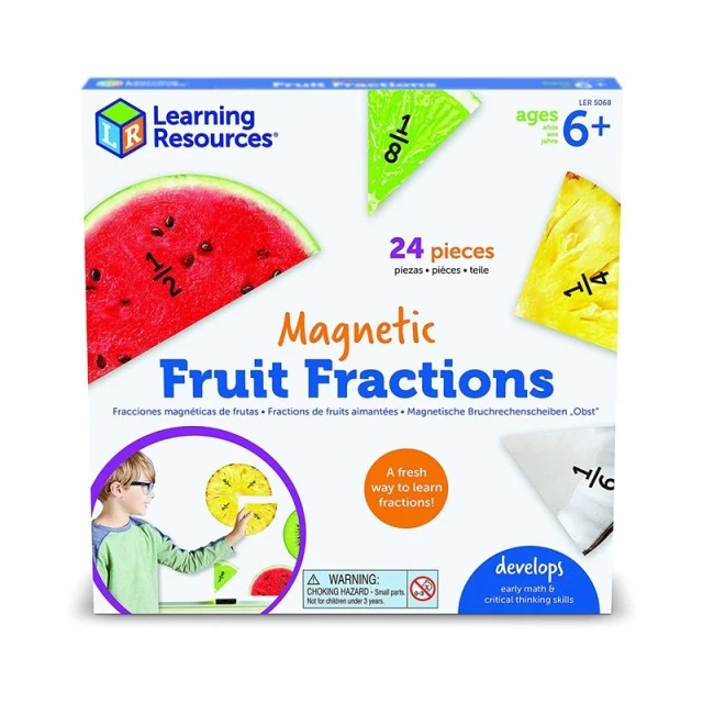 Πόροι μάθησης Fraction Fruitset, Magnetic
