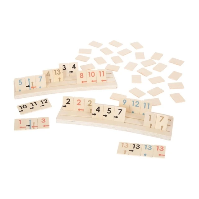 Παιχνίδι Small Foot Rummikub, λογική, χρυσή έκδοση