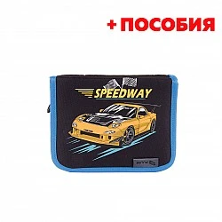 Σετ περιποίησης Pulse Speedway, πλήρες, γκρι-μπλε