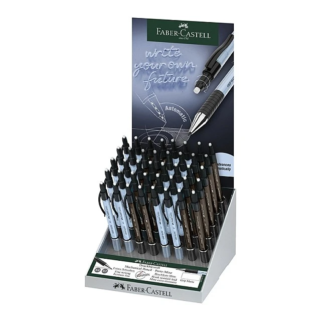 Faber-Castell μηχανικό μολύβι Grip Matic 1375/77, 40 τμχ σε дисплей