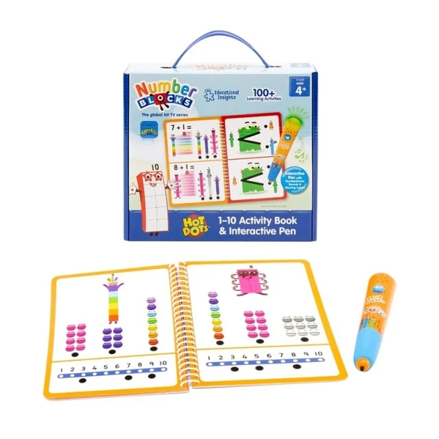 Learning Resources μαθηματικό σετ Numberblocks 1 έως 10 με διαδραστικό στυλό