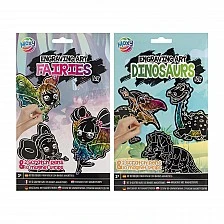 Grafix μαγνήτες για ξύσιμο, 10 τεμ., ασόρτι, συσκευασία 48