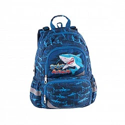 Pulse Backpack Anatomic Shark Attack, μπλε