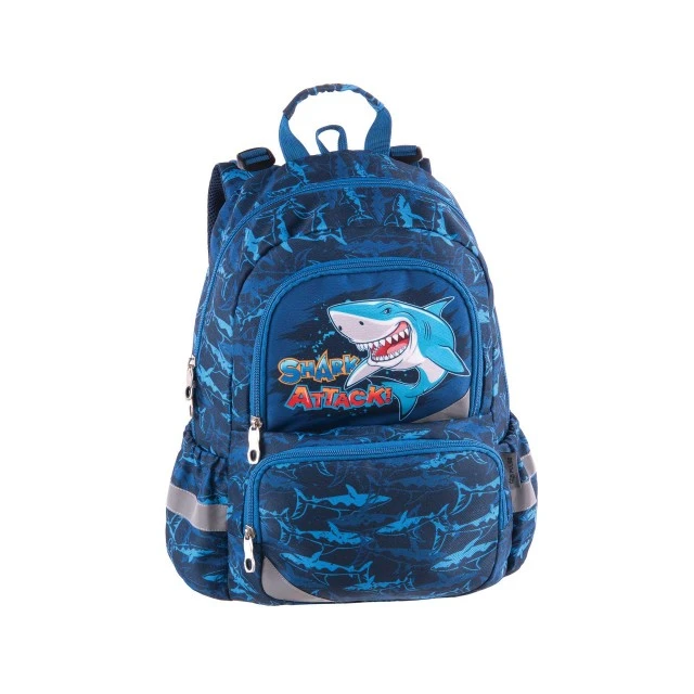 Pulse Backpack Anatomic Shark Attack, μπλε