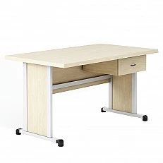 RFG καθηγητικό γραφείο Edu 1200 x 700 x 750 mm δρυς γκρι μέταλλο