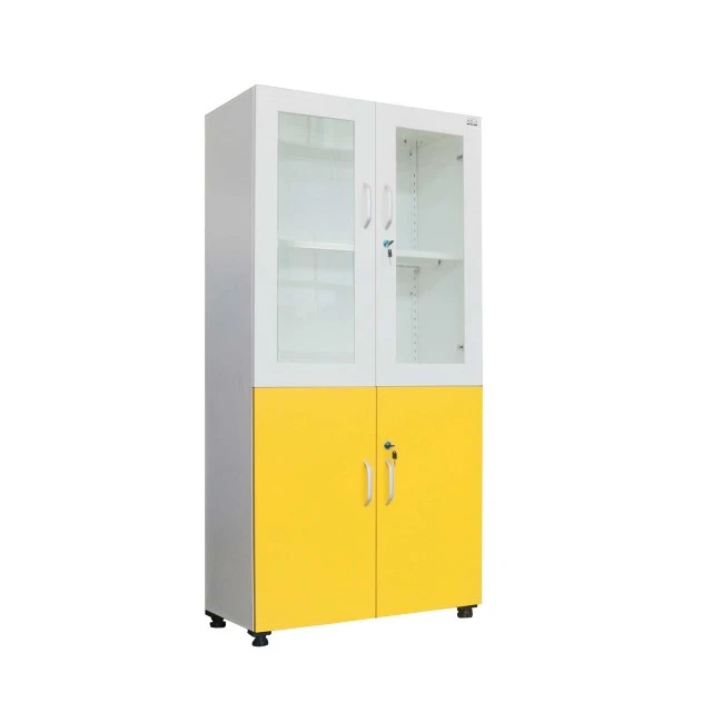 RFG ντουλάπι εργαστηρίου 800 x 400 x 1650 mm κίτρινο/λευκό