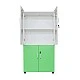 RFG Шкаф, лабораторен, 800 х 400 х 1650 mm, зелено-бял