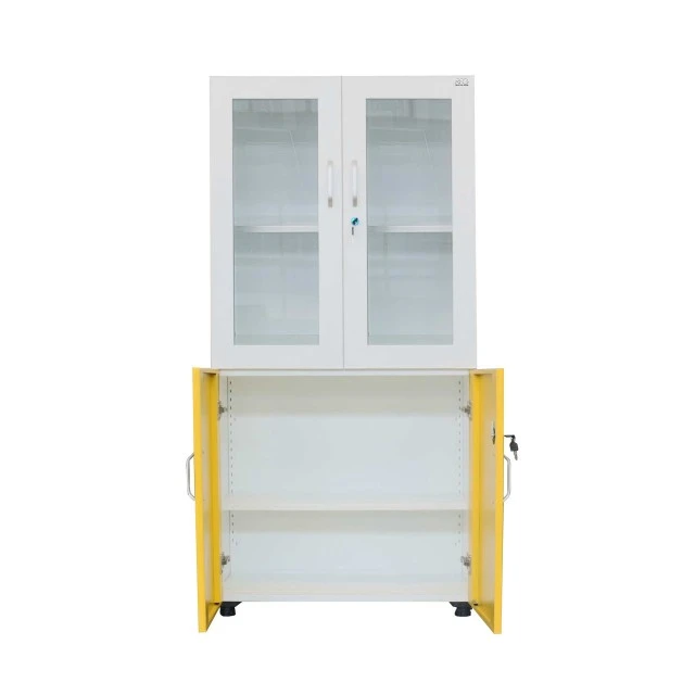 RFG ντουλάπι εργαστηρίου 800 x 400 x 1650 mm κίτρινο/λευκό