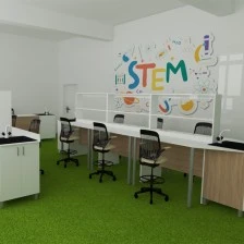 RFG εργαστηριακό νησί Labo 4800 x 1200 x 1638 mm