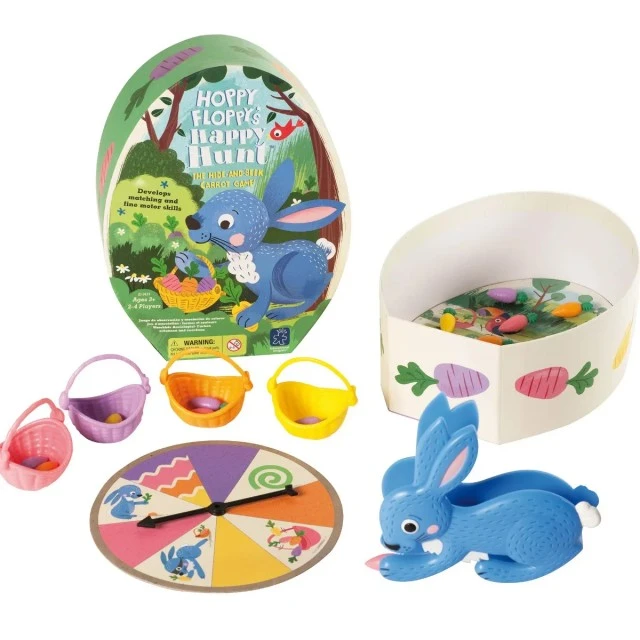 Learning Resources παιχνίδι λεπτών κινητικών δεξιοτήτων κυνήγι χρωματιστών καρότων