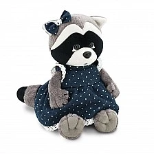 Λούτρινο Raccoon Daisy: Denim Romance - Orange Life 18εκ