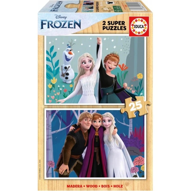 Frozen - παζλ 2x25 κομμάτια