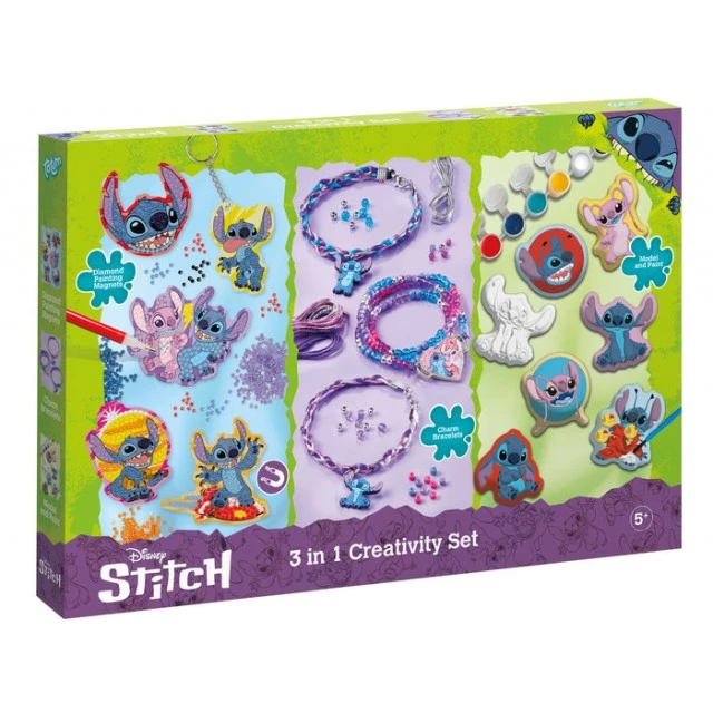 Δημιουργικό σετ, Totum, Stitch, 3 σε 1