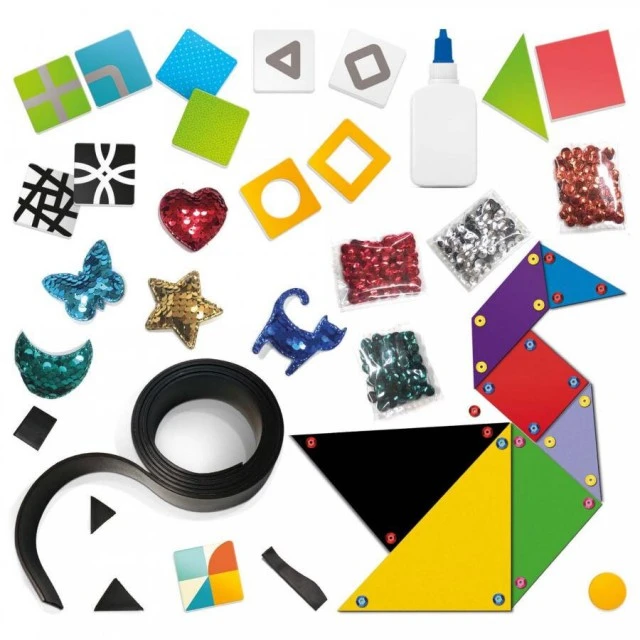 Παιδικό δημιουργικό σετ Montessori Creations με μαγνήτες