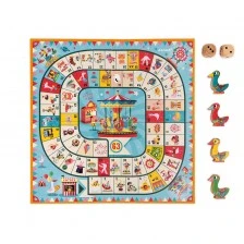 Ένα διασκεδαστικό παιχνίδι με ξύλινες φιγούρες Χήνες