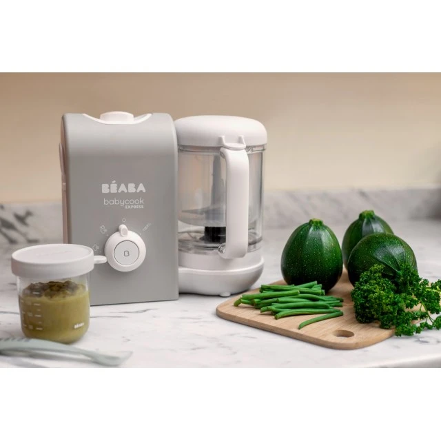 Babycook express ρομπότ μαγειρέματος - βελούδινο γκρι