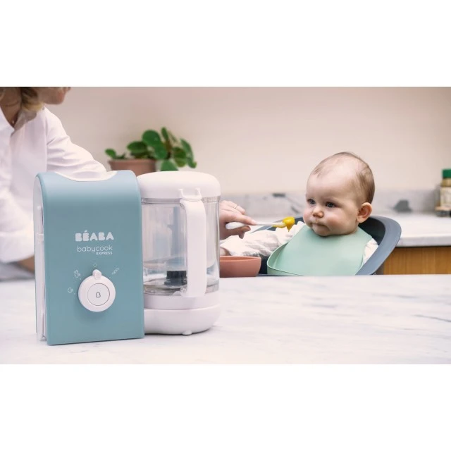 Babycook express ρομπότ μαγειρέματος - μπλε της Βαλτικής